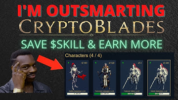 CRYPTOBLADES NEW UPDATE! EARN MORE $SKILL & SAVE + HOW TO MAKE $SKILL WITH NEW 50% BONUS (TUTORIAL)