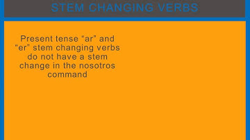 Nosotros Commands Spanish