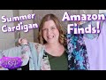 BEST Cardigans for Summer AMAZON FINDS | Midsize Fashion Ideas