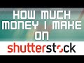 How Much Money I Make on Shutterstock.com