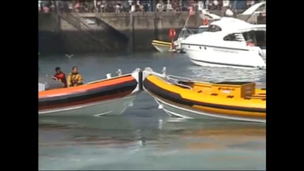 Ribworker Jet Boats Precision Manoeuvring Display at Boat Show