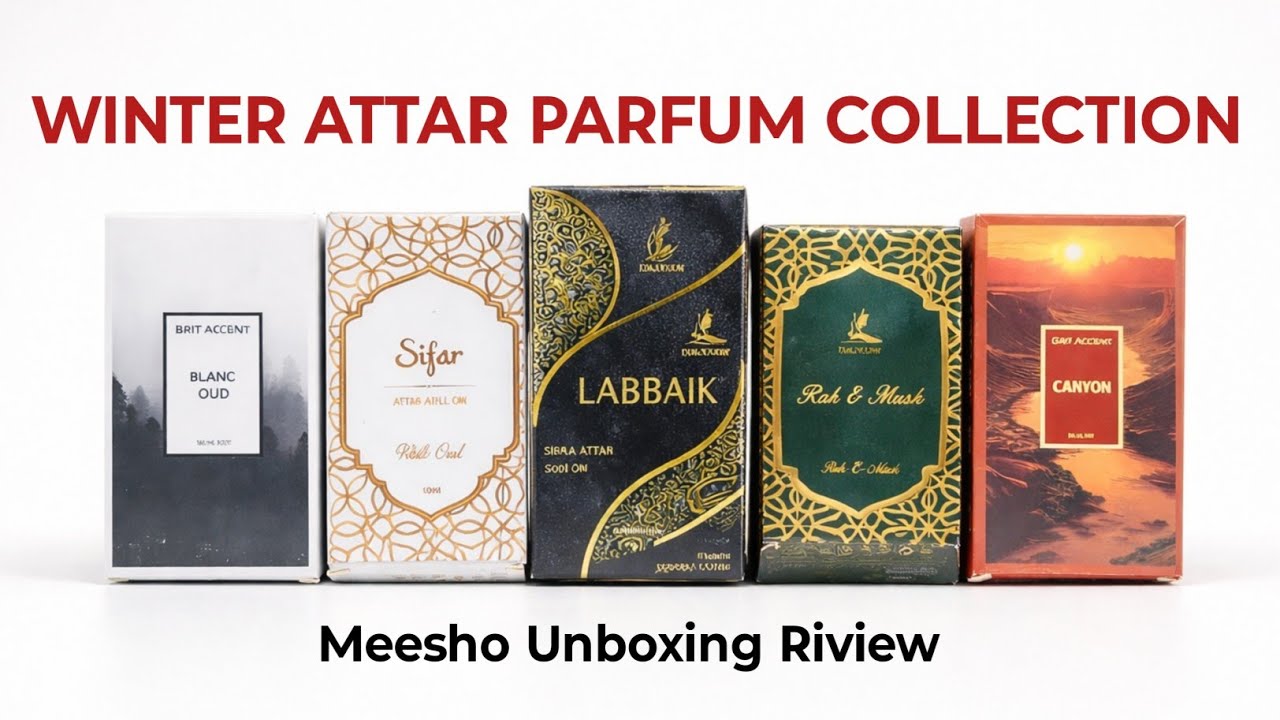 I Bought These 5 Attars & Perfumes from Meesho ❄️🔥 | Perfect for Winter