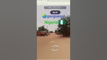 A bar of a pickup truck with Tiger stripes  🌍 Geoguessr in Nigeria 🇳🇬  Google car  #shorts