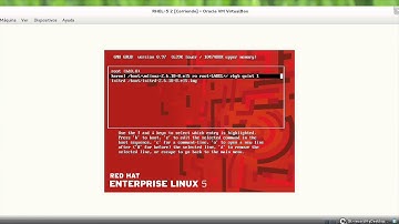 1 Modificar la contraseña de root  RHEL 5