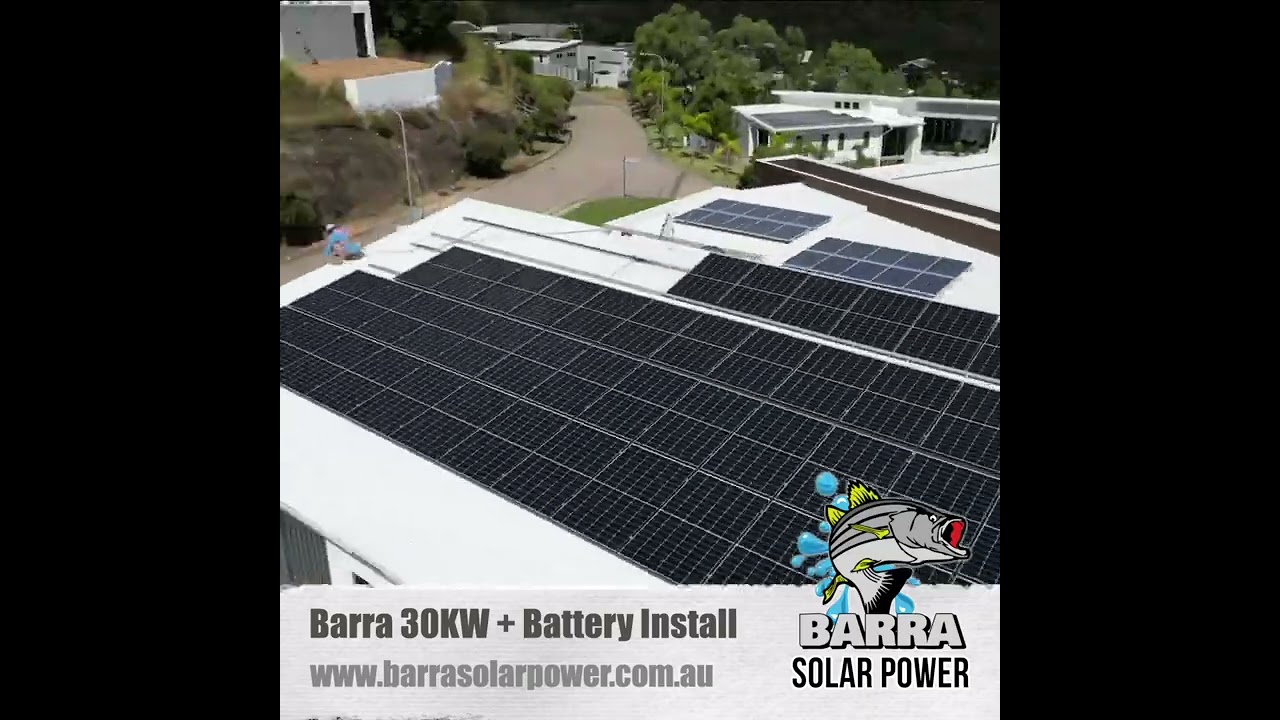 30KW Solar System with Sungrow Battery Install