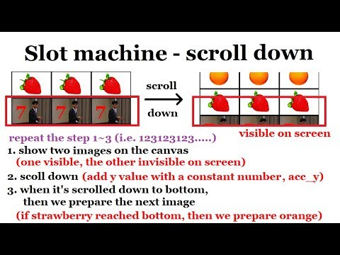 Processing 3 - Slot machine | Game Designing #10 | HBY coding academic