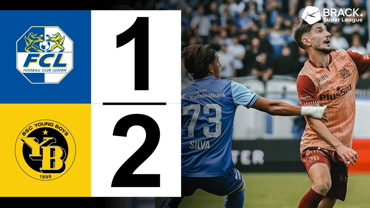 HIGHLIGHTS | FC Luzern vs Young Boys 1:2