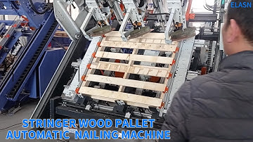 Running Tests on Stringer Pallet Automatic Nailing Machines before Delivery