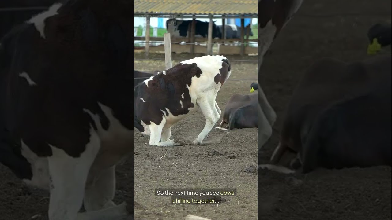 “Cows Have BFFs?! 🐄❤️ 