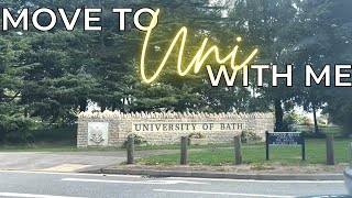 MOVE TO BATH UNI WITH ME + SOLSBURY COURT ROOM TOUR | UNI OF BATH