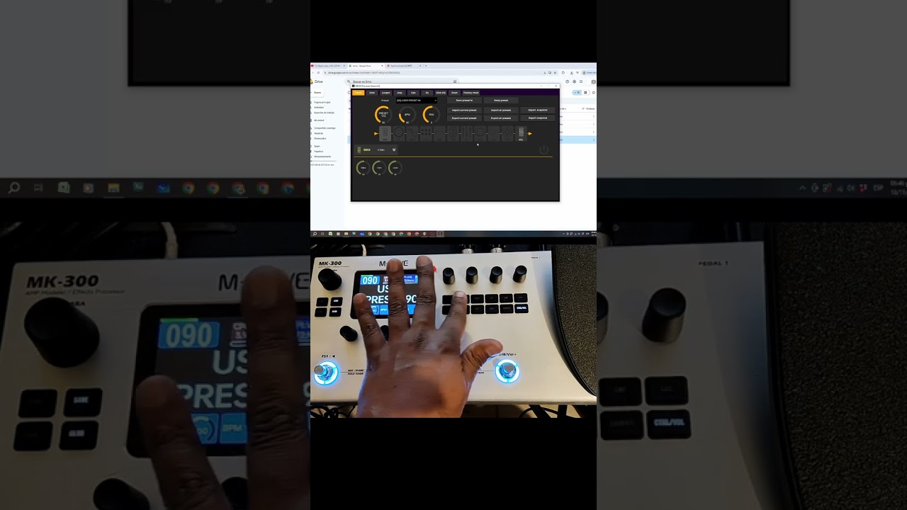 Cargando presets a la MK-300 desde una PC #mvavemk300 #mvave #presets  