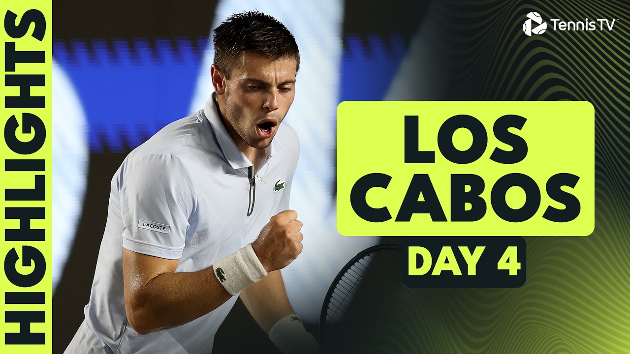 Arthur Gea VS Francisco Cerundolo; Shapovalov VS Svrcina & More! | Los Cabos 2026 Day 4 Highlights