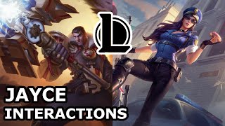 Jayce Interactions With Other Champions Progress Maddened Him League Of Legends Quotes