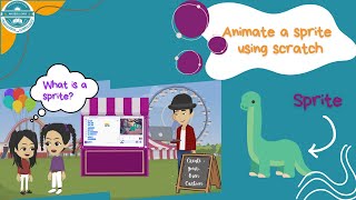 Animate a Sprite (Using Scratch)  | The Captain AHS-Show | Best Learning Videos For Kids