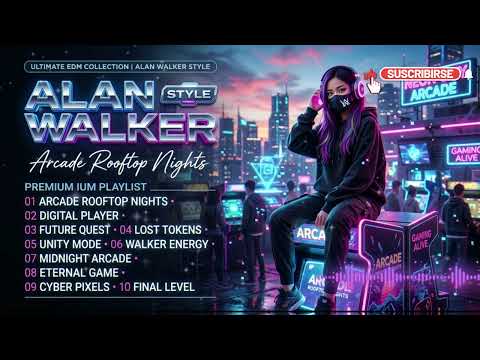 Alan Walker Style ⚡ | Midnight Escape | Powerful Full Bass Remix #Music #EDM