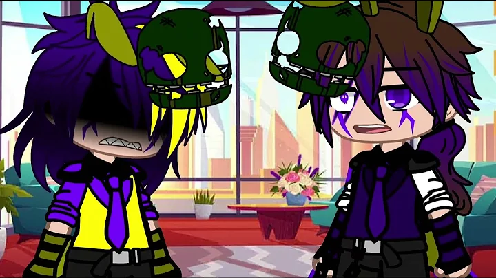 Impossible meme “my au” (FNaF) /afton family/ “Alex and William’s argument”