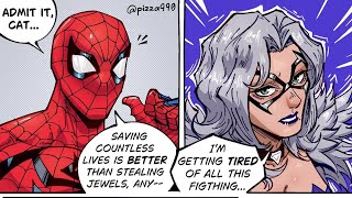 All Men Are the Same -_- | Spider-Man X Black Cat | Fanart Comics
