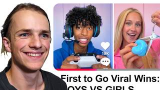 Jonah Banana Reacts to Yikes "BOYS VS GIRLS" Challenge