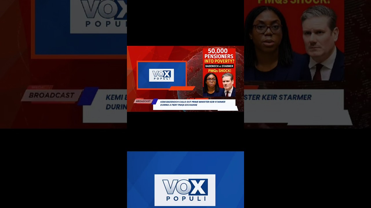 Kemi Badenoch SHAMES Starmer Over Pension Cuts | PMQs Drama | Politics