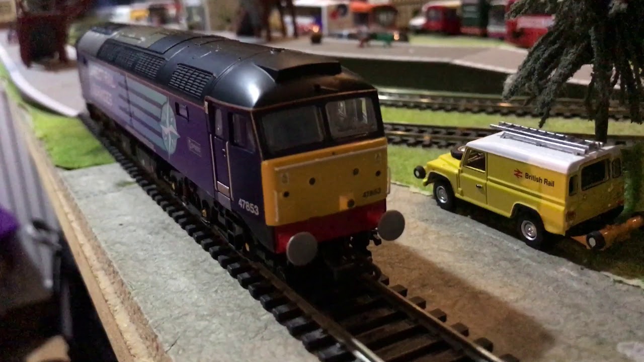 ViTrains Class 47 853 Direct Rail Services DRS limited edition review and short run 00 gauge railway