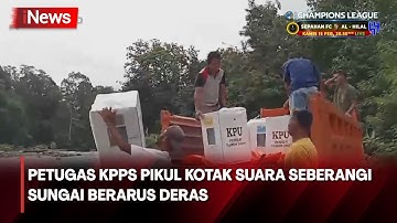 Distribusi Logistik Pemilu ke Daerah Terpencil - iNews Sore 13/02