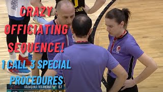 Rare Officiating Sequence explained with #FIBA Rules: Test Your Basketball Knowledge!