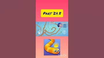 Snake.io - Fun Snake.io Games Gameplay walkthrough part 24.8 #snake #snake.io #gameplay