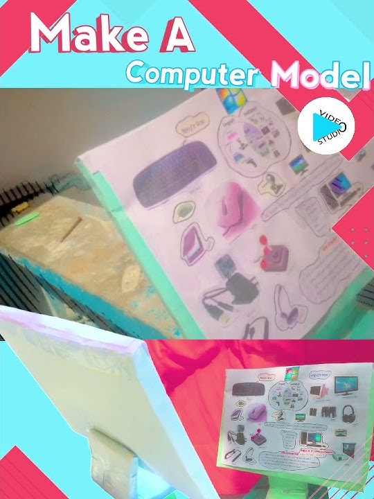 computer model |diy how to make cardboard computer|computer projects ...