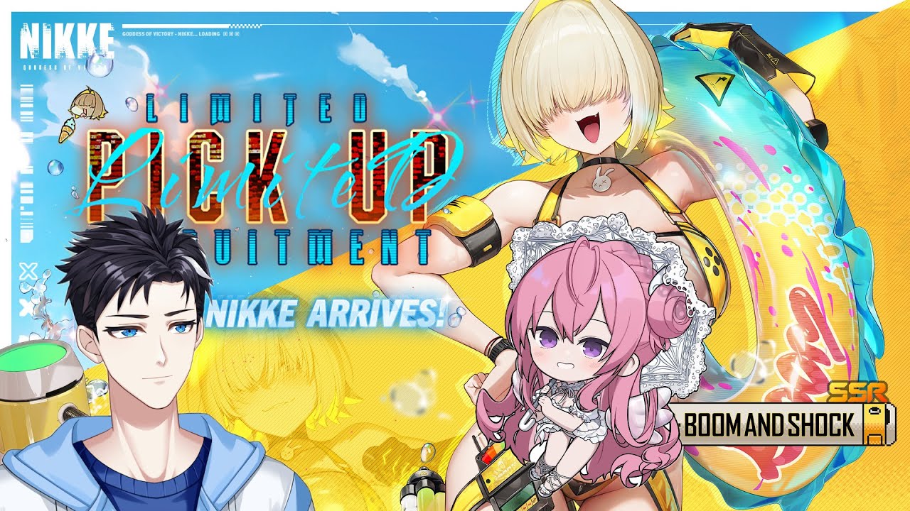 [Nikke][Mecha Break]Summer Elegg: Boom and Shock Summon and Events!