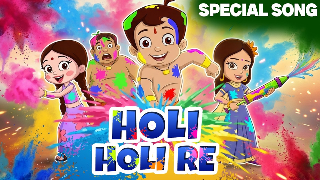 Chhota Bheem - Holi Holi Re | Holi Special Song & Compilation for Kids 2026