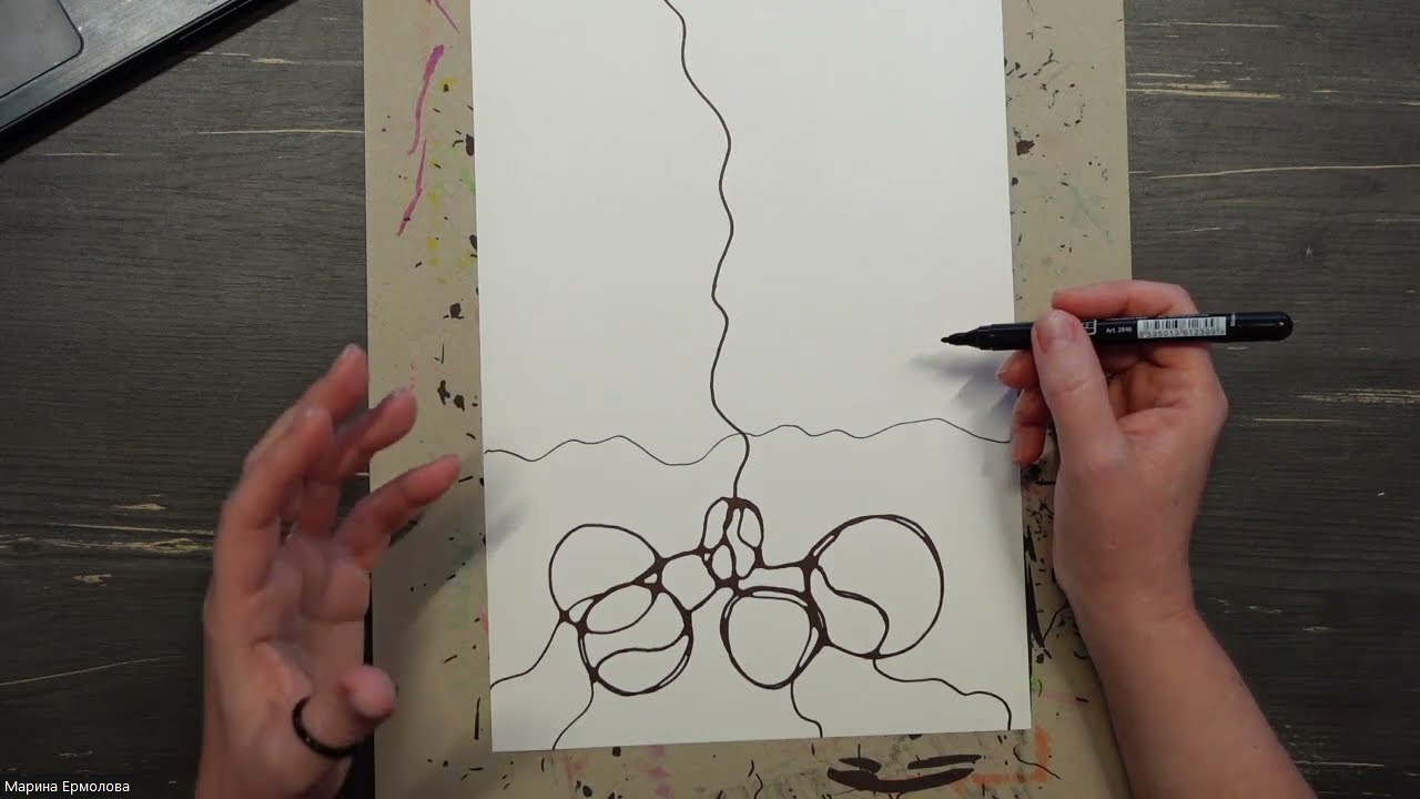 Нейрографика с Мариной Ермоловой из Кореновска Дерево Желания