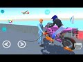 New pink Heavy Racing Motor Bike 🛵 in Gas Station 3D Driving Simulator #Ghazal mano