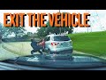 Angry Grandma Gets Tossed From Car By Cops