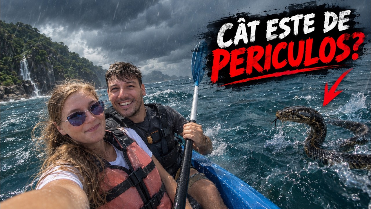 🚨  Insulele sălbatice din FILIPINE sunt PERICULOASE!  Am găsit un șarpe veninos! 🐍| Travel Romania