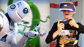 MEETING THE IRON GIANT! | Astro Bot: Rescue Mission (PSVR Gameplay) Part 6