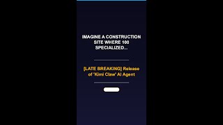 The Secret Behind Kimi's 4.5x Speed: 100 Agents Explained #Shorts