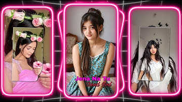 Jaane Na Tu Trend Song Xml 💞| Alight motion & Xml file 💖🥺