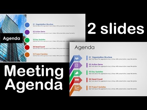 powerpoint meeting agenda template