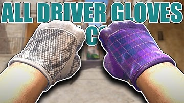 All Driver Glove Skins in Counter-Strike 2 ★ CS2 Showcase