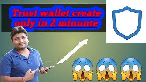 how to create trust wallet account in 2min