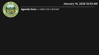 Planning Commission Meeting - 01/14/2026