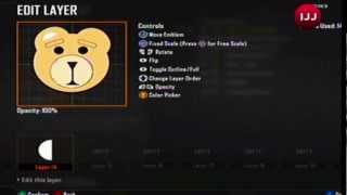 Black Ops 2 Emblem Tutorial: Ted the Bear from the Movie Ted