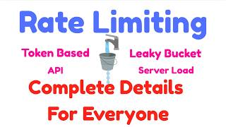 Rate Limiting Explained | Token Bucket vs Leaky Bucket (System Design Made Easy) #RateLimiting