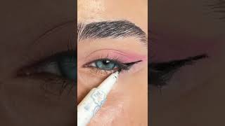 Simple Eye Makeup Tutorial for Beginners 👀 #eyemakeup #eyeliner #tutorial #beginners #eyelenses