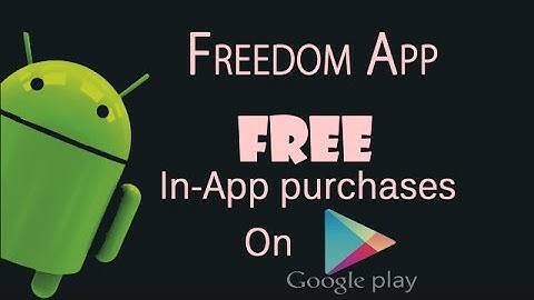 How To Use Freedom In App Purchase Works 100% 2018