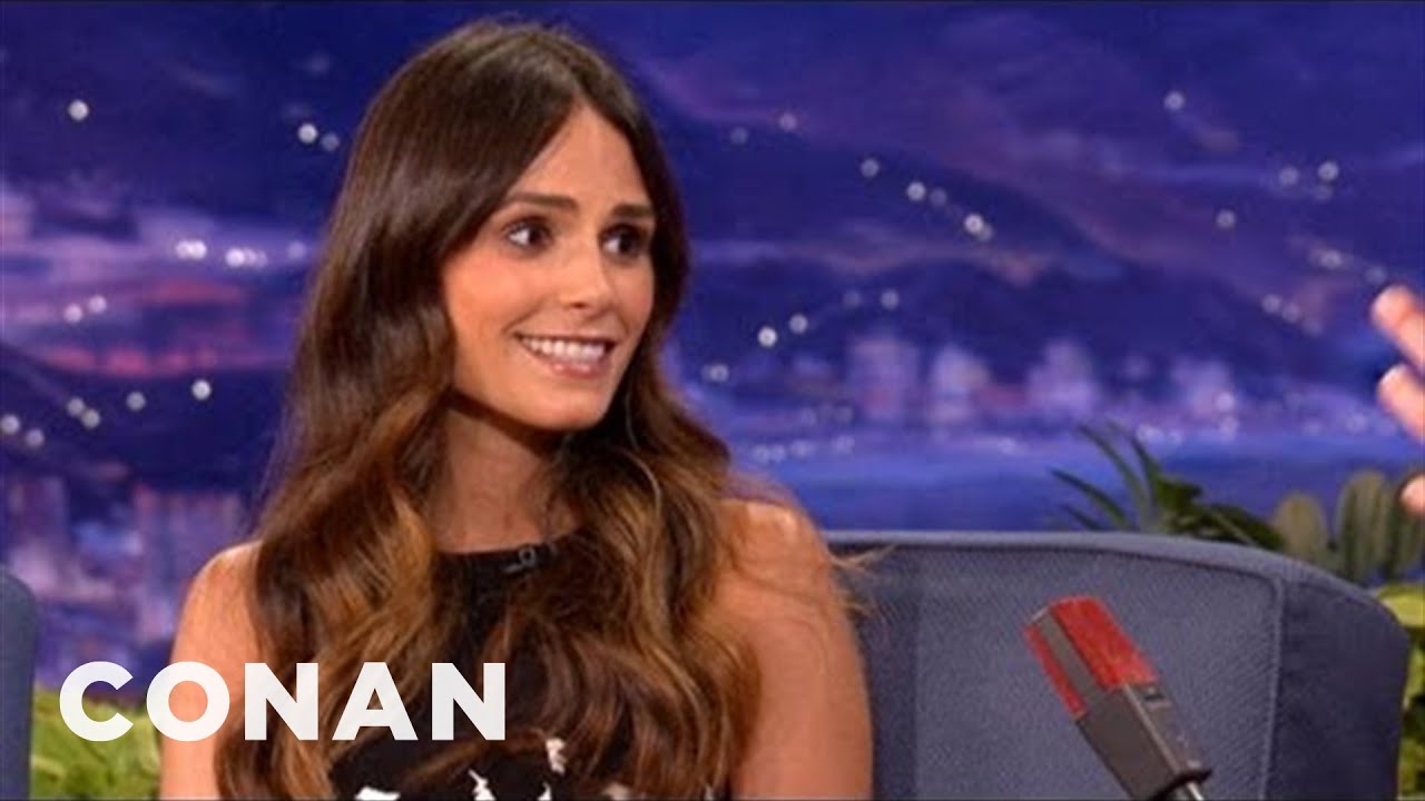 Jordana Brewster Has No Problem Getting Undressed To Act | CONAN on TBS