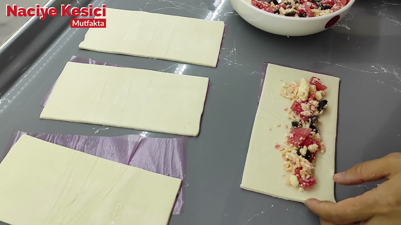 Milföy Sarma(lokmalık börekler) – Naciye Kesici – Yemek Tarifleri