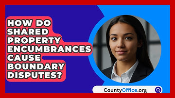 How Do Shared Property Encumbrances Cause Boundary Disputes? - CountyOffice.org