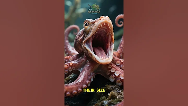OCTOPUS HOUDINI: Witnessing Their Amazing Squeezing Abilities! #Octopus #Animania #short #shorts