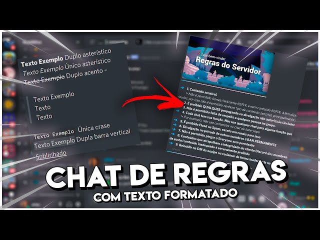 Como Criar Regras no Discord: Modelo Simples para Copiar e Colar